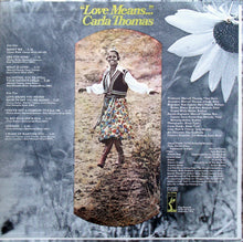 Carla Thomas : Love Means... (LP, Album, ARP)
