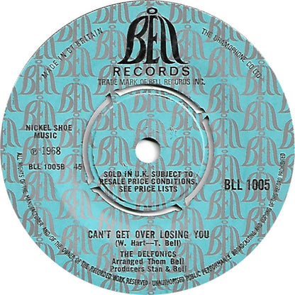 The Delfonics : La-La-Means I Love You / Can't Get Over Losing You (7", Single)
