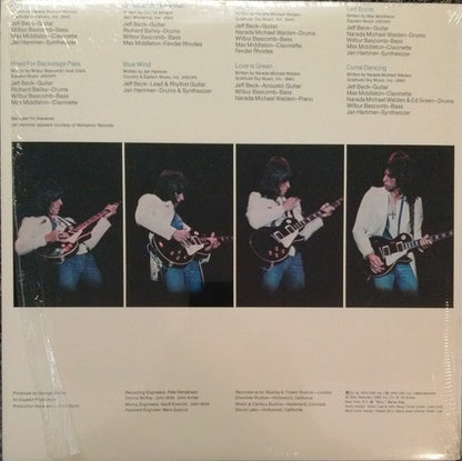 Jeff Beck : Wired (LP, Album, Pit)