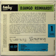 Django Reinhardt : 1 - Nuages (7", EP, Mono, RE)