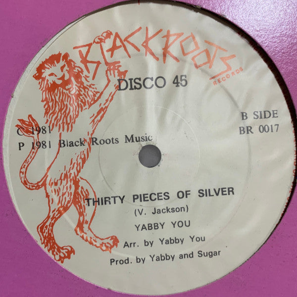 Willie Williams* / Yabby You : Come Make We Rally / Thirty Pieces Of Silver (12", Red)