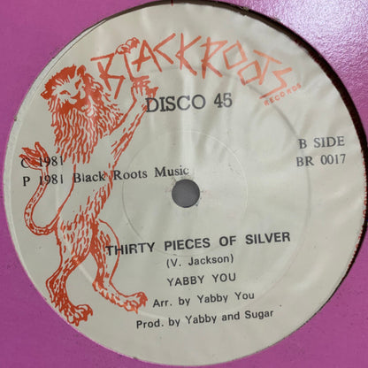 Willie Williams* / Yabby You : Come Make We Rally / Thirty Pieces Of Silver (12", Red)