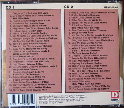 Various : The Ultimate Memphis Blues Collection (2xCD, Comp, RE)