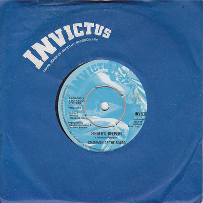 Chairmen Of The Board : Finder's Keepers (7", Single)