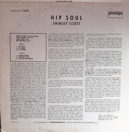 Shirley Scott : Hip Soul (LP, Album)