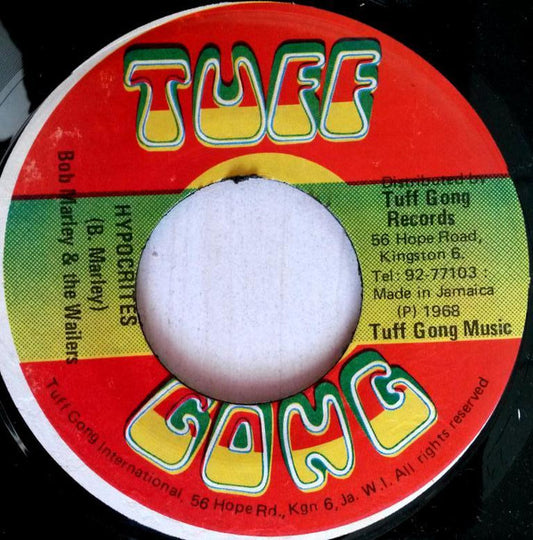 Bob Marley & The Wailers : Nice Time / Hypocrites (7", RE)