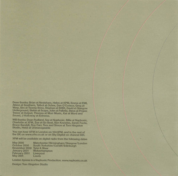 Harvey* / David Holmes / Andrew Weatherall : London Xpress (CD, Mixed)