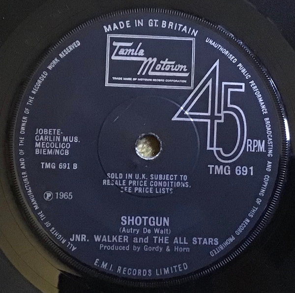 Junior Walker & The All Stars : Road Runner (7", Single, Sol)