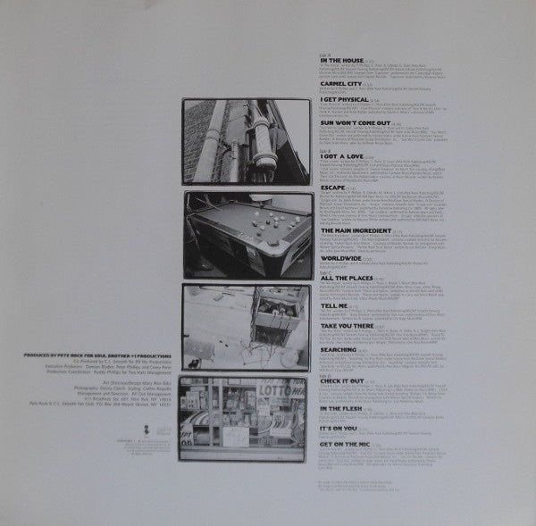 Pete Rock & C.L. Smooth : The Main Ingredient (2xLP, Album)