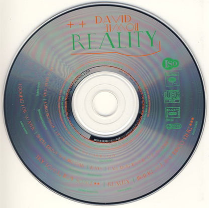 David Bowie : Reality (CD, Album)