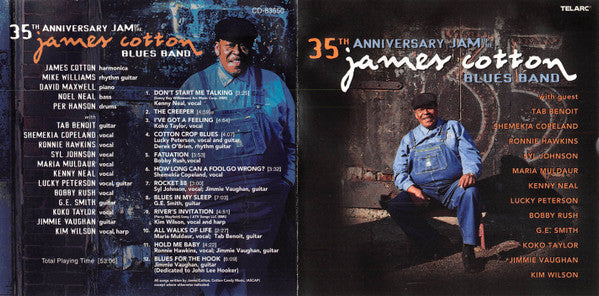 The James Cotton Blues Band : 35th Anniversary Jam Of The James Cotton Blues Band (CD, Album)