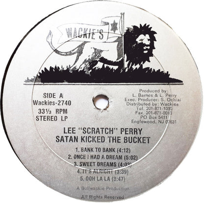 Lee "Scratch" Perry* : Satan Kicked The Bucket (LP, Album)