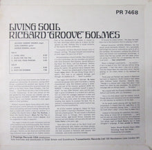 Richard "Groove" Holmes : Living Soul (LP, Album, Mono)