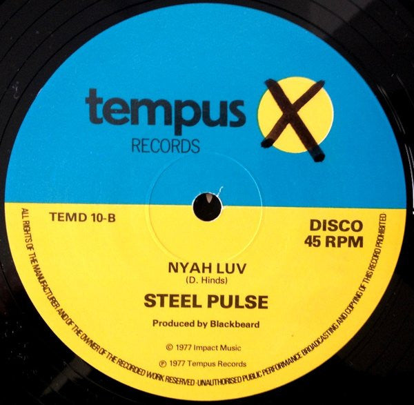 Steel Pulse : Bun Dem / Nyah Luv (12")