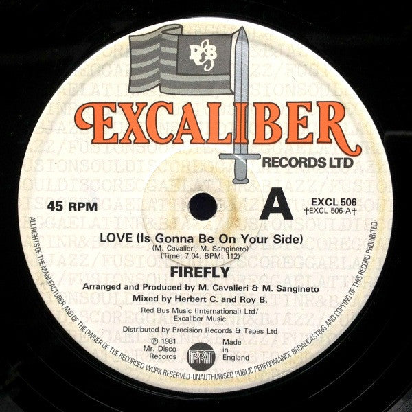 Firefly (2) : Love (Is Gonna Be On Your Side) (12")