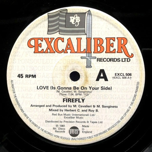 Firefly (2) : Love (Is Gonna Be On Your Side) (12")