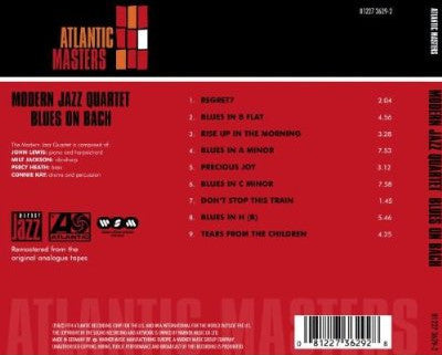 The Modern Jazz Quartet : Blues On Bach (CD, Album, RE, RM, Dig)