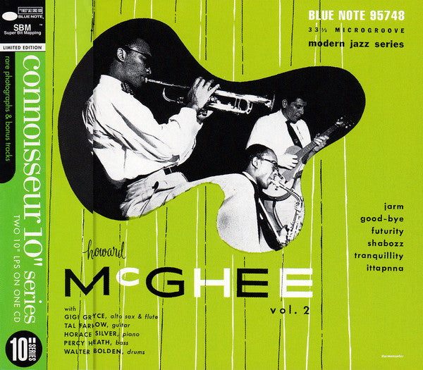 Howard McGhee - The Tal Farlow Quartet : Howard McGhee Volume 2 - Tal Farlow Quartet (CD, Comp, Mono, Ltd)
