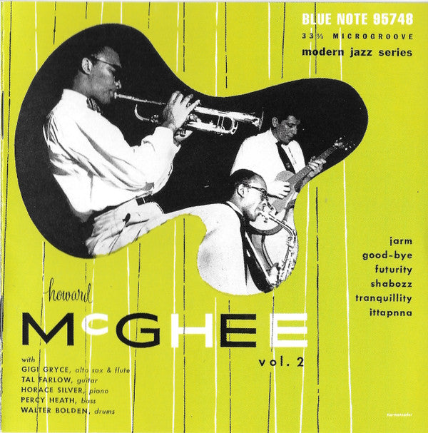 Howard McGhee - The Tal Farlow Quartet : Howard McGhee Volume 2 - Tal Farlow Quartet (CD, Comp, Mono, Ltd)