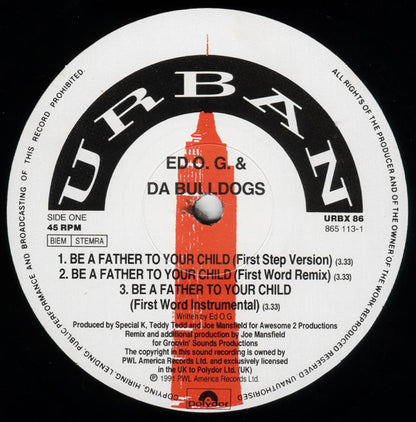 Ed O.G & Da Bulldogs : Be A Father To Your Child (12")