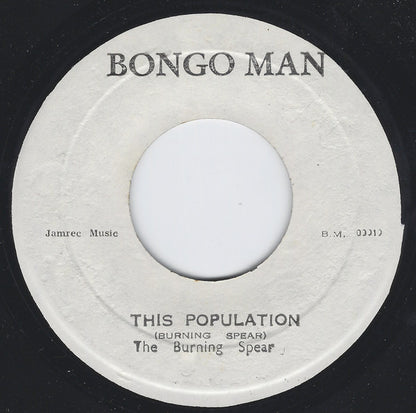 Burning Spear : This Population (7", Single)