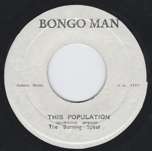 Burning Spear : This Population (7", Single)
