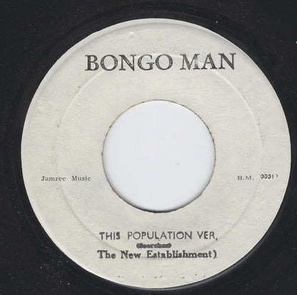 Burning Spear : This Population (7", Single)