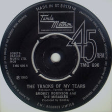 The Miracles : The Tracks Of My Tears (7", Single, 4 P)