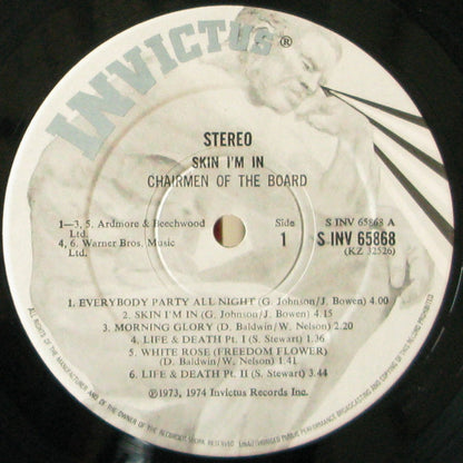 Chairmen Of The Board : Skin I'm In (LP, Album)