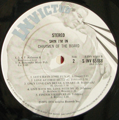 Chairmen Of The Board : Skin I'm In (LP, Album)