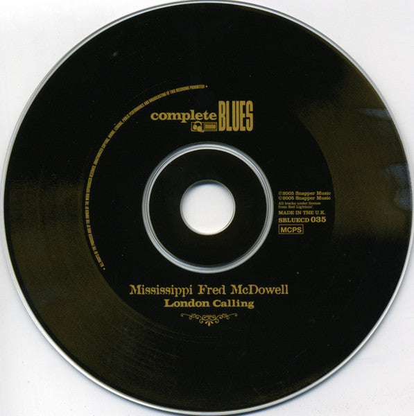Fred McDowell : London Calling (CD, Album, RE)