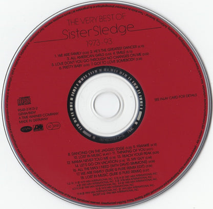 Sister Sledge : The Very Best Of Sister Sledge 1973-93 (CD, Comp)