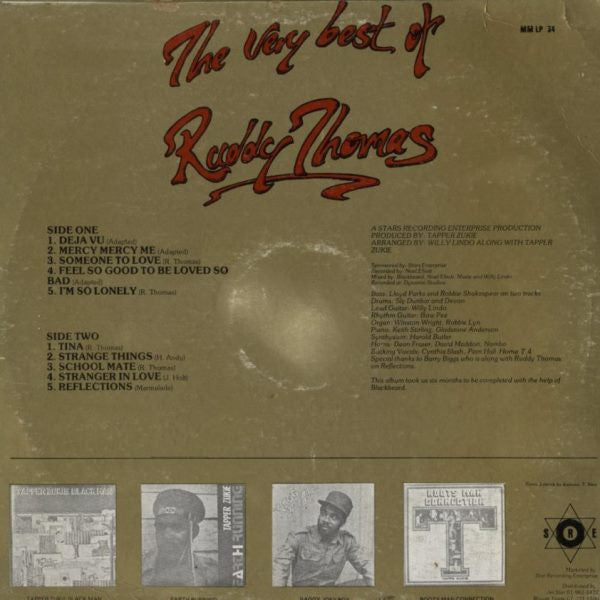 Ruddy Thomas : The Very Best Of Ruddy Thomas (LP, Album)