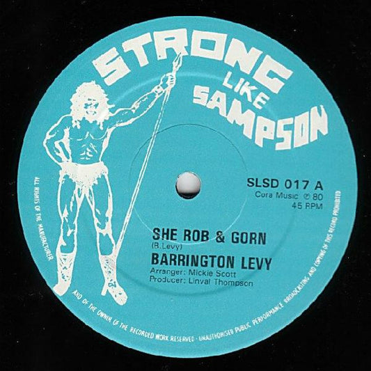 Barrington Levy / Papa Tullo : She Rob & Gorn / Cat Call Francella (12")
