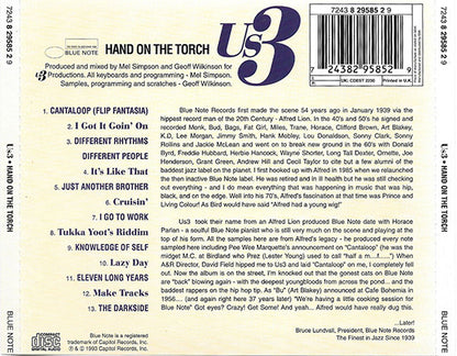Us3 : Hand On The Torch (CD, Album)