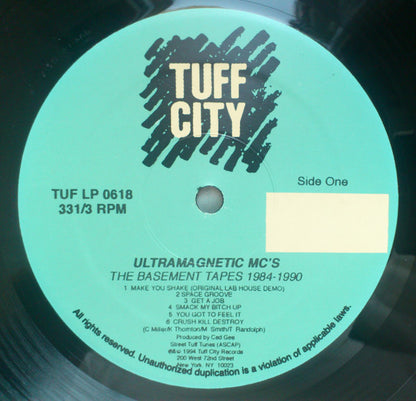 Ultramagnetic MC's : The Basement Tapes 1984-1990 (LP, Comp, RE)