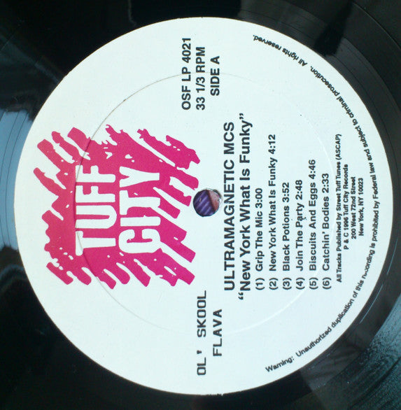Ultramagnetic MC's : New York What Is Funky (LP, Comp, RE)