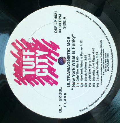 Ultramagnetic MC's : New York What Is Funky (LP, Comp, RE)