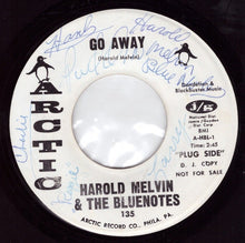 Harold Melvin And The Blue Notes : Go Away / What Can A Man Do (7", Single, Promo)