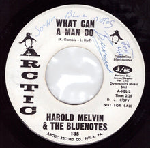 Harold Melvin And The Blue Notes : Go Away / What Can A Man Do (7", Single, Promo)