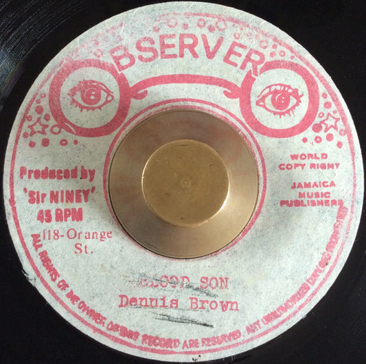 Dennis Brown : Blood Son (7")