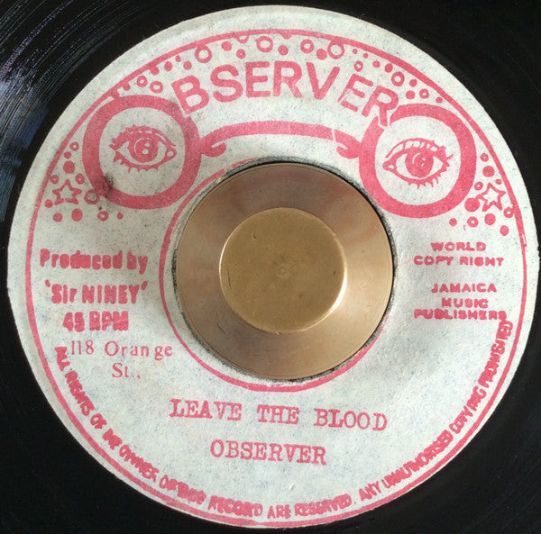Dennis Brown : Blood Son (7")