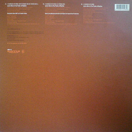 Quannum* Feat. Lyrics Born & The Poets Of Rhythm : I Changed My Mind (12", Single)