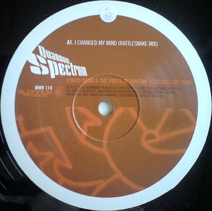 Quannum* Feat. Lyrics Born & The Poets Of Rhythm : I Changed My Mind (12", Single)