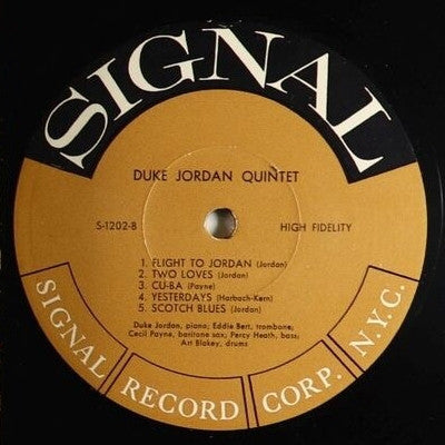 Duke Jordan : Duke Jordan (LP, Album, Mono, RP)
