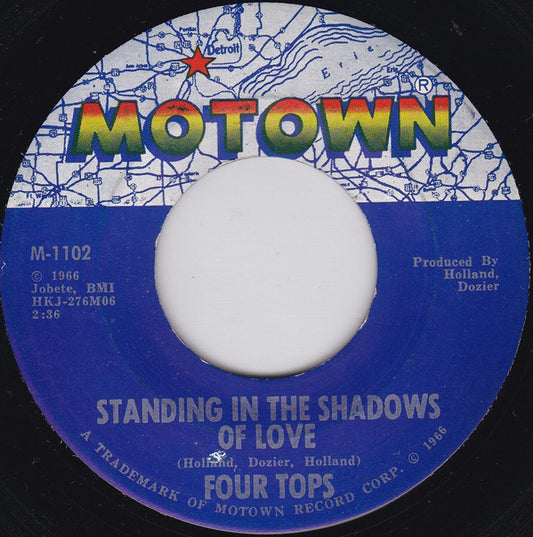 Four Tops : Standing In The Shadows Of Love (7", Single, ARP)