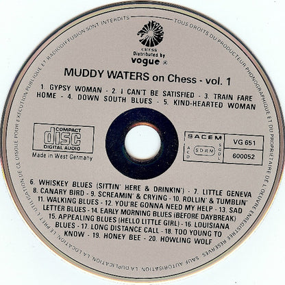 Muddy Waters : On Chess Vol. 1 - "1948-1951" (CD, Comp)