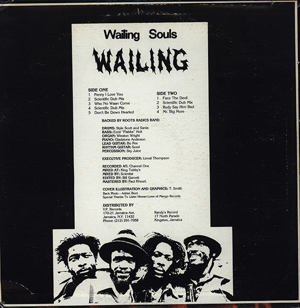 Wailing Souls : Wailing (LP, Album, Red)