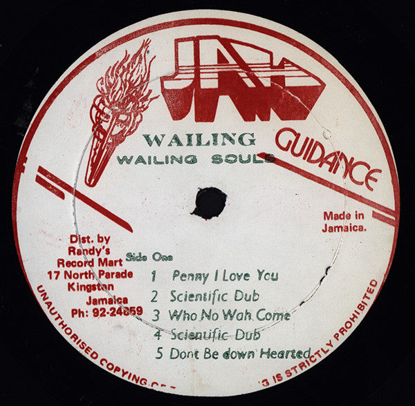 Wailing Souls : Wailing (LP, Album, Red)