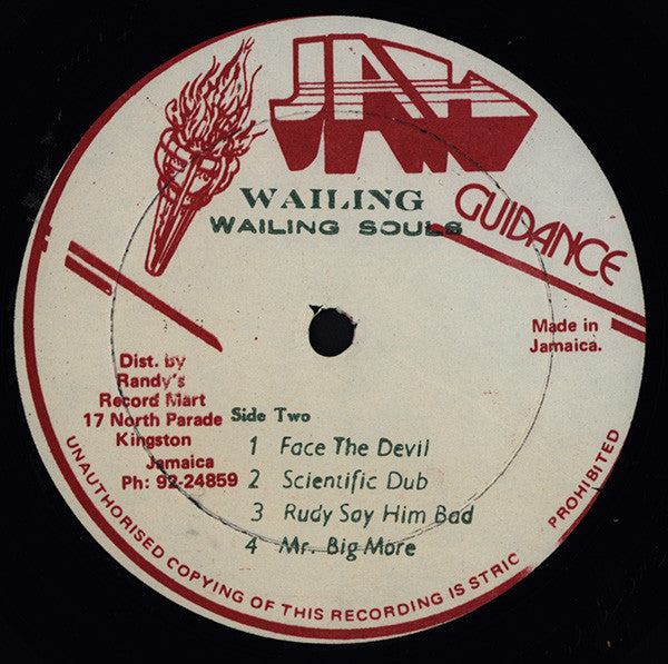 Wailing Souls : Wailing (LP, Album, Red)